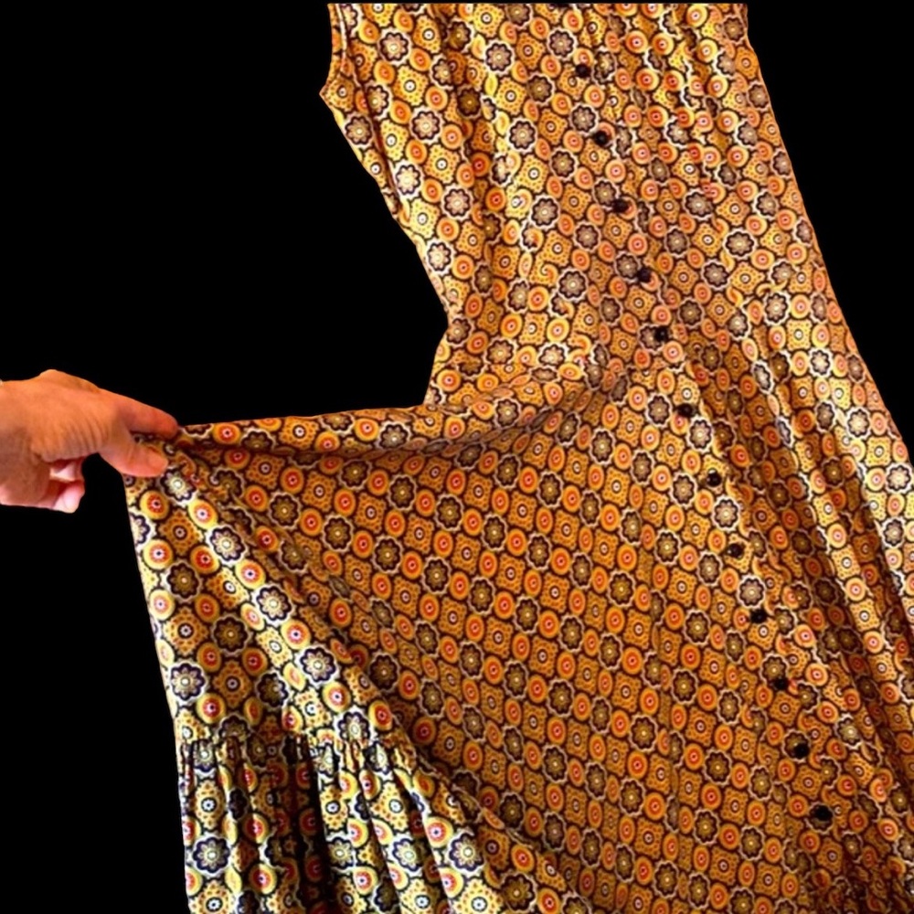 Vintage hand-made dress.